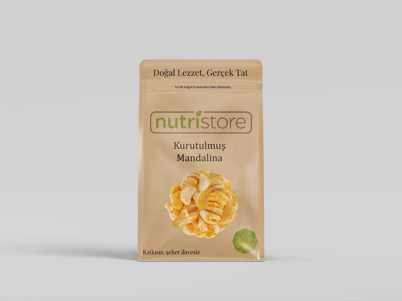 Kurutulmuş Dilimli Mandalina | Ferahlatıcı, C Vitamini Zengini Doğal Atıştırmalık