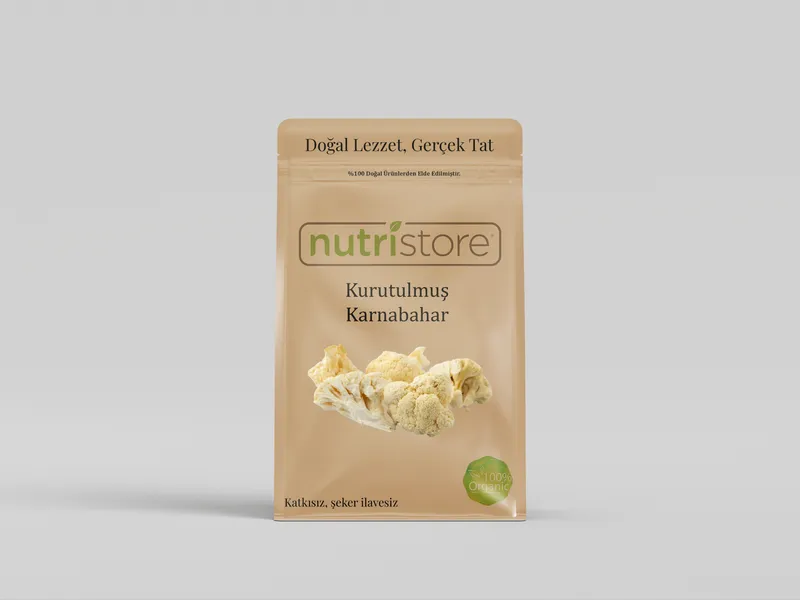 Kurutulmuş Karnabahar | Lif ve Vitamin Deposu Doğal Sebze Atıştırmalığı