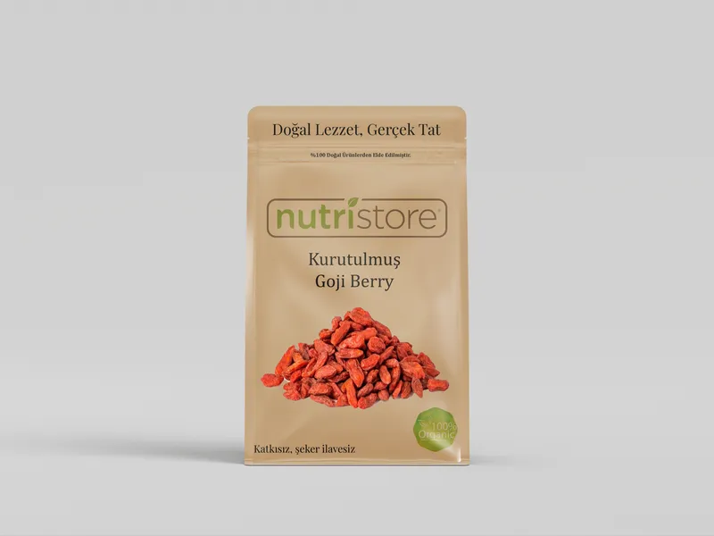 Kurutulmuş Goji Berry (Kırmızı Kurt Üzümü) | Süper Gıda, Antioksidan ve Enerji Deposu