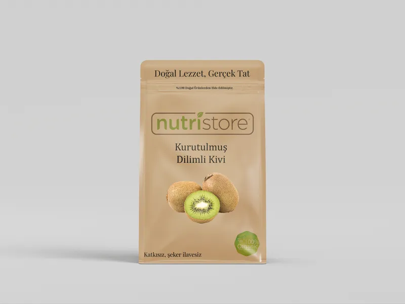 Kurutulmuş Dilimli Kivi | C Vitamini ve Lif Deposu, Egzotik Meyve Atıştırmalığı