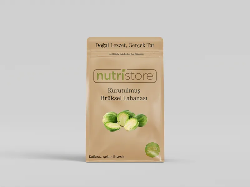 Kurutulmuş Brüksel Lahanası | Vitamin ve Lif Deposu, Doğal Sebze Atıştırmalığı