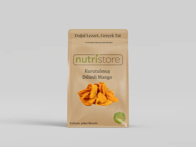 Kurutulmuş Organik Mango – Tropikal Lezzet, Sağlıklı Atıştırmalık