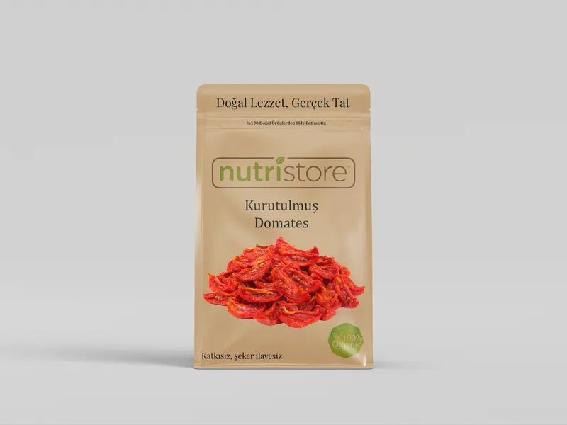 Kurutulmuş Organik Domates – Katkısız, Doğal ve Yoğun Lezzet